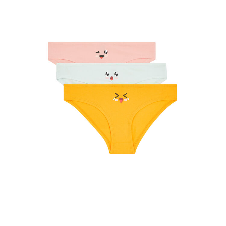 Cutifaciz pack of 3 organic cotton knickers Cutifaciz pack of 3 organic cotton knickers;