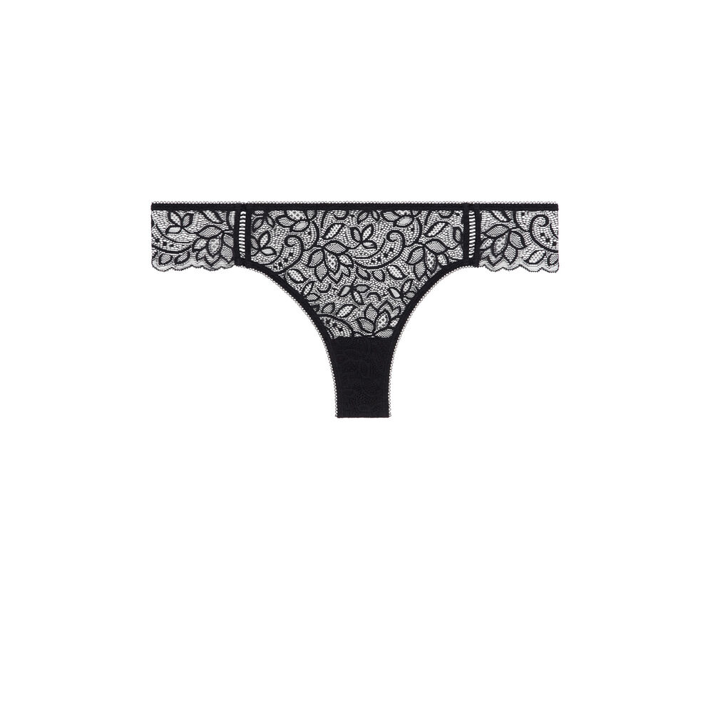 Sayiz black tanga black.