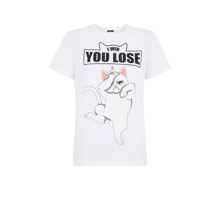 Top blanc catloosiz Top blanc catloosiz;