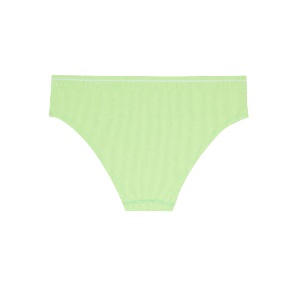 Plain seamless shorty - green green.