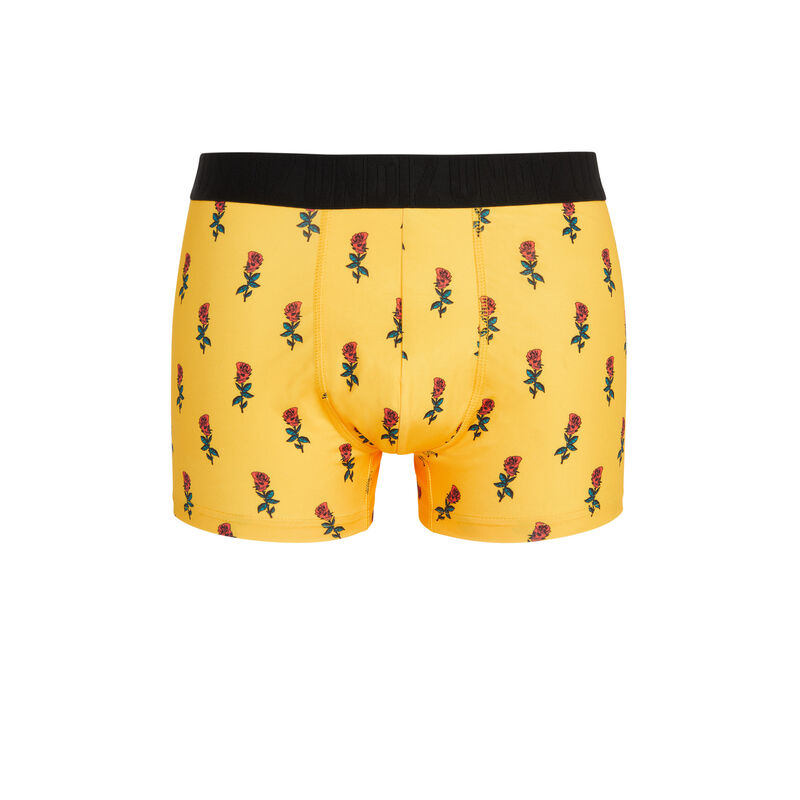 Rose print boxer - yellow Rose print boxer - yellow ;