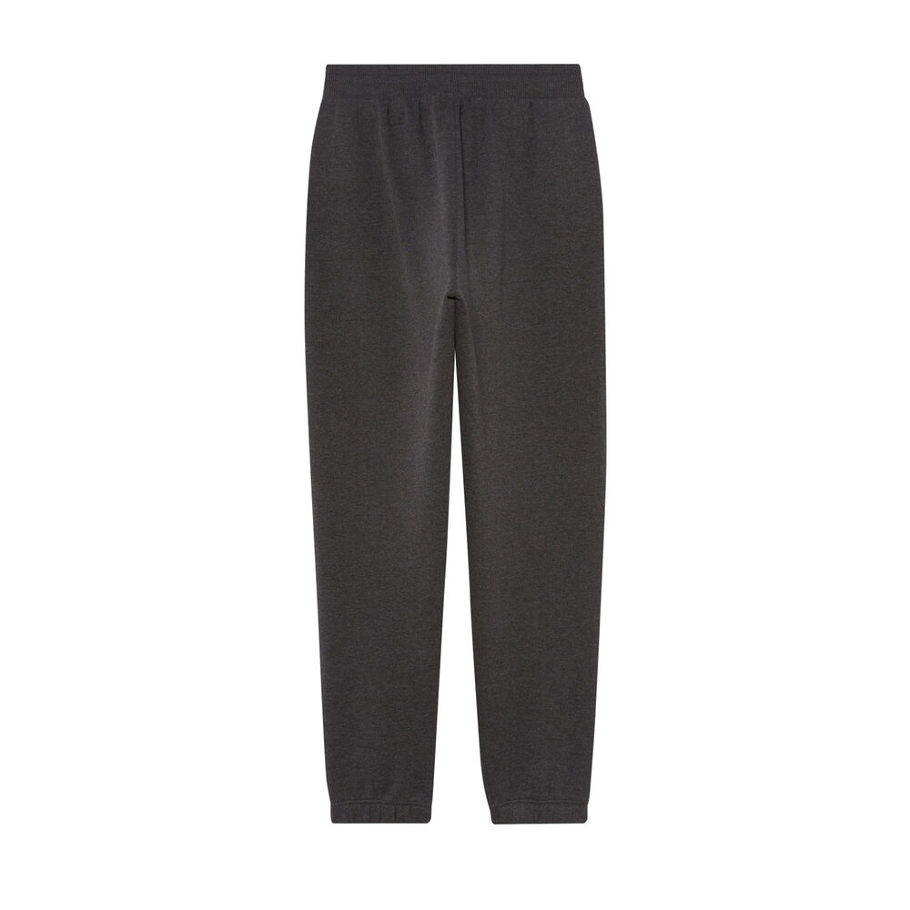 Slogan trousers gathered at the waist and ankles - grey grey.