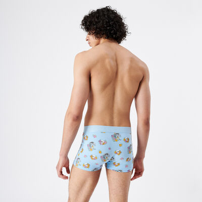 boxers with skull & crossbones pattern;