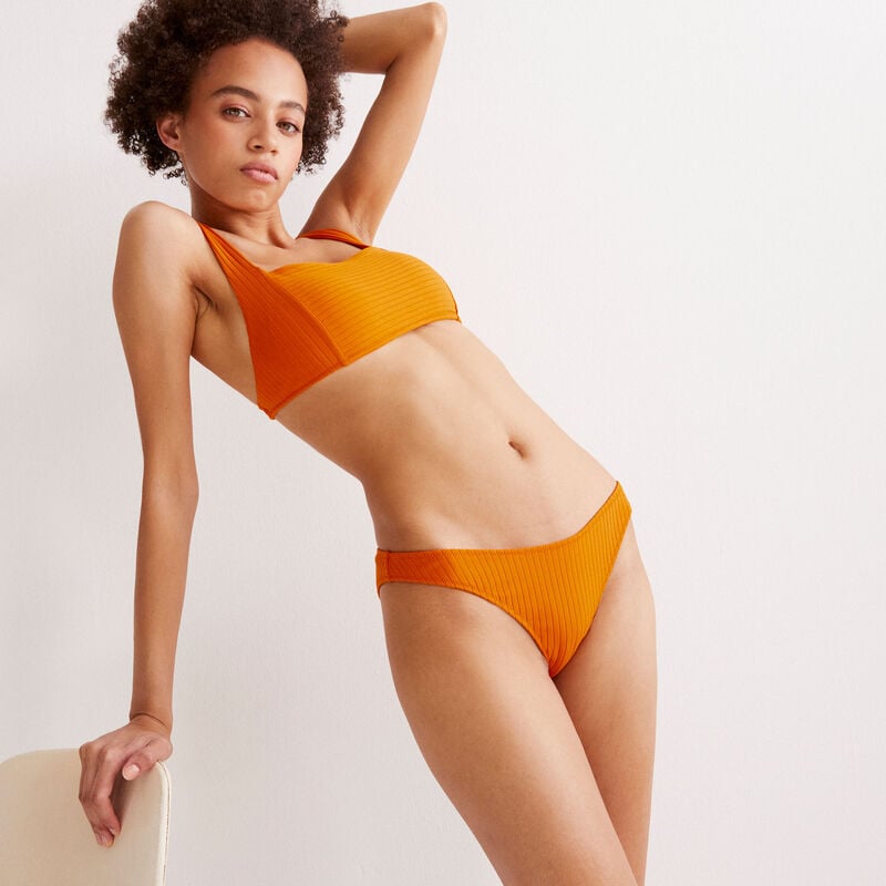 Hawaiian print bikini briefs - orange Hawaiian print bikini briefs - orange;