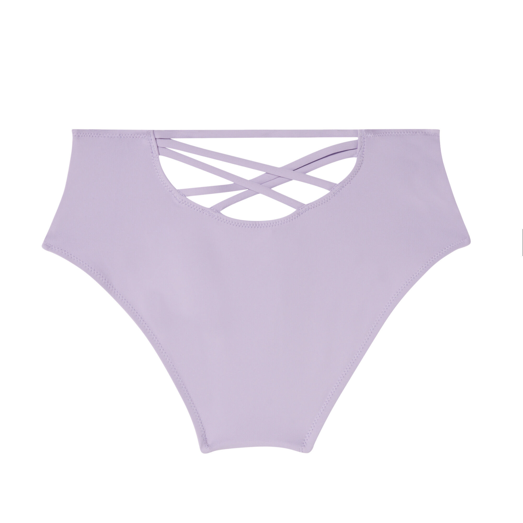 lavender high waisted bikini bottoms