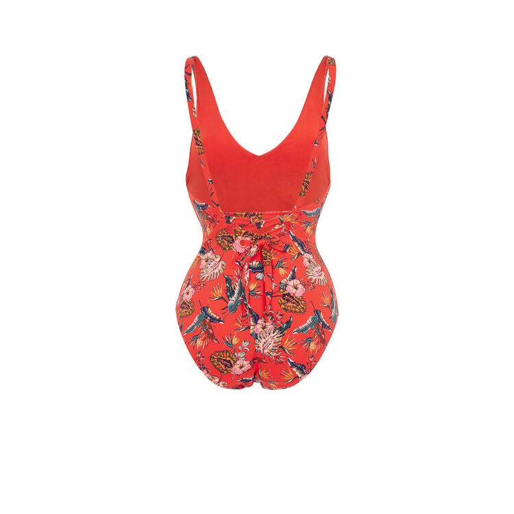 Spaniz coral red swimsuit Spaniz coral red swimsuit;