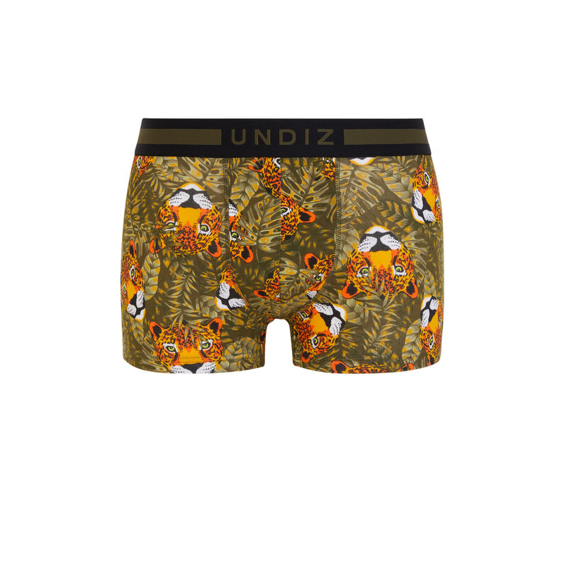 Leopardiz cotton boxers with print Leopardiz cotton boxers with print;