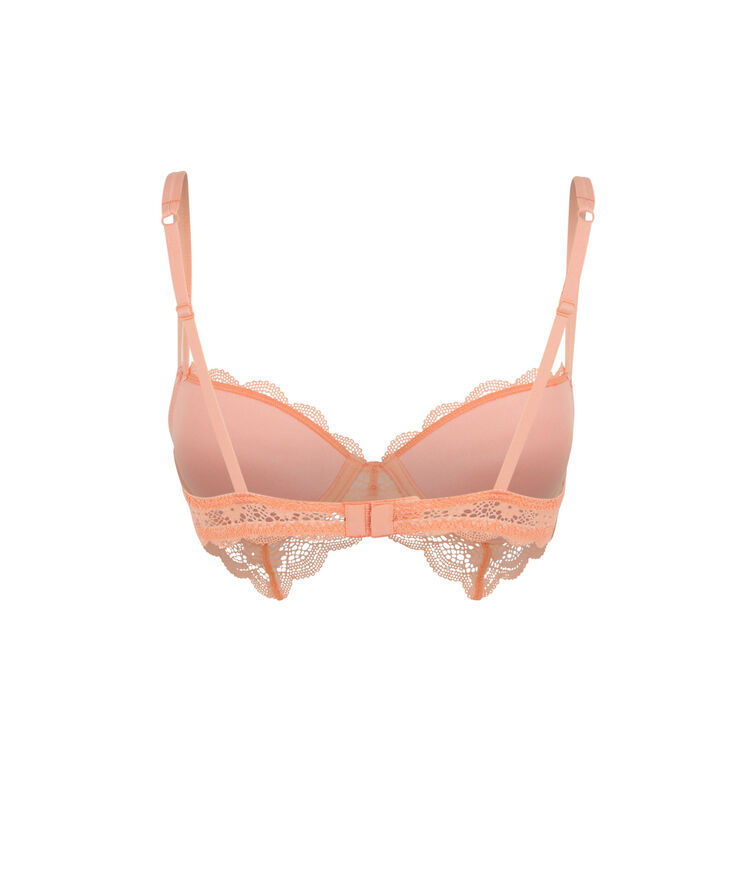 Lace push-up bra - powder pink powder pink.