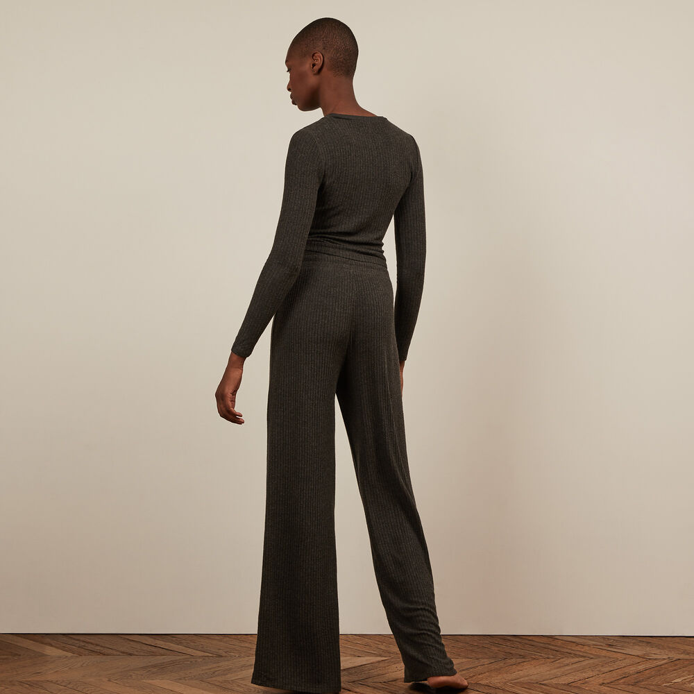 Long-sleeved top - grey grey.