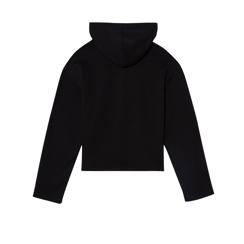 Stranger things print hoodie - black black.