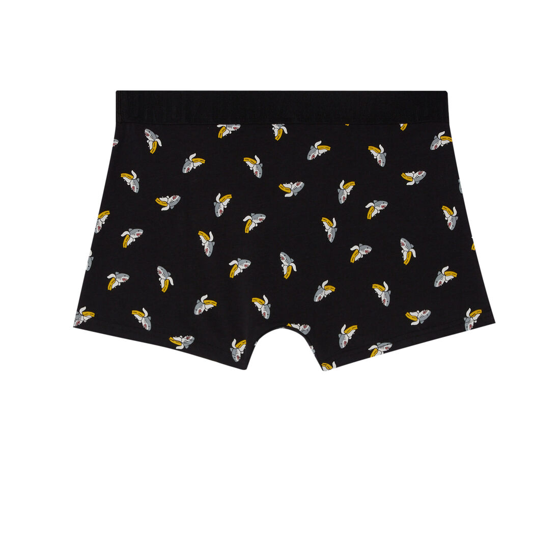 boxer à motifs requin-banane;