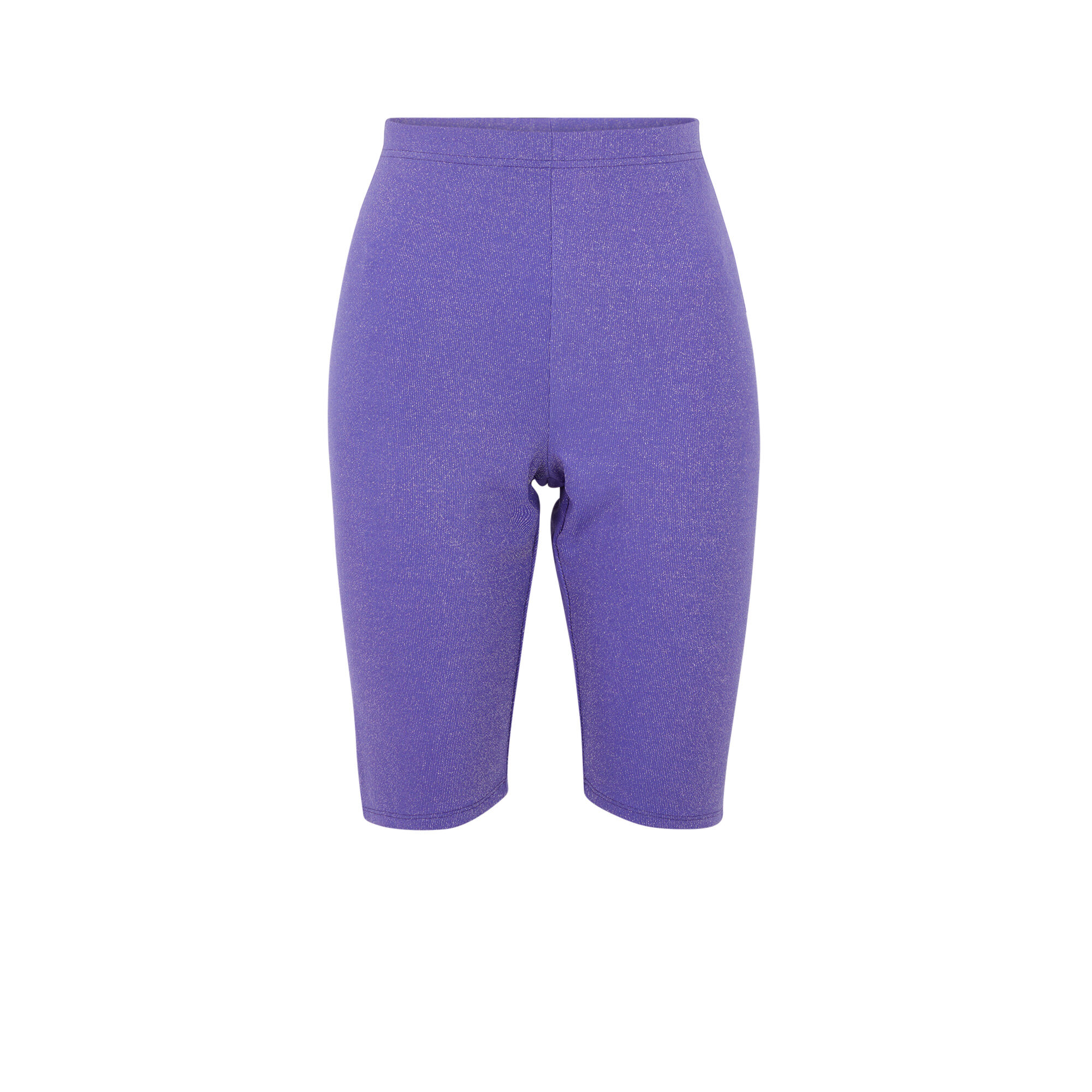purple cycling shorts