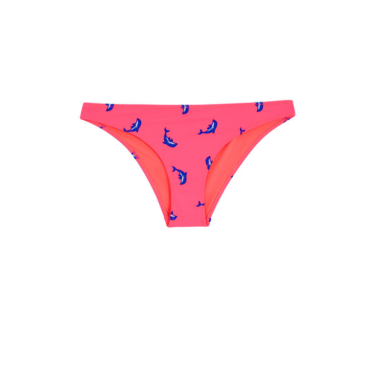 Jaskraworóżowy neonowy dół do bikini flipperiz Jaskraworóżowy neonowy dół do bikini flipperiz;