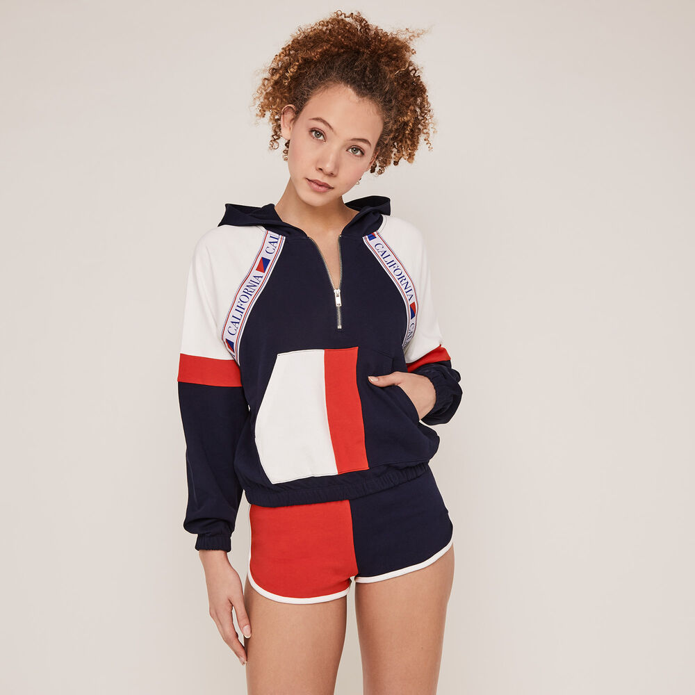 Hoodie - navy blue navy blue.