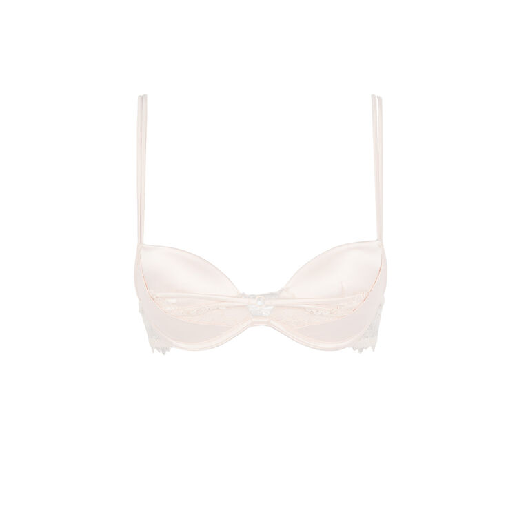 Wahteveriz peach-colored push-up bra Wahteveriz peach-colored push-up bra;