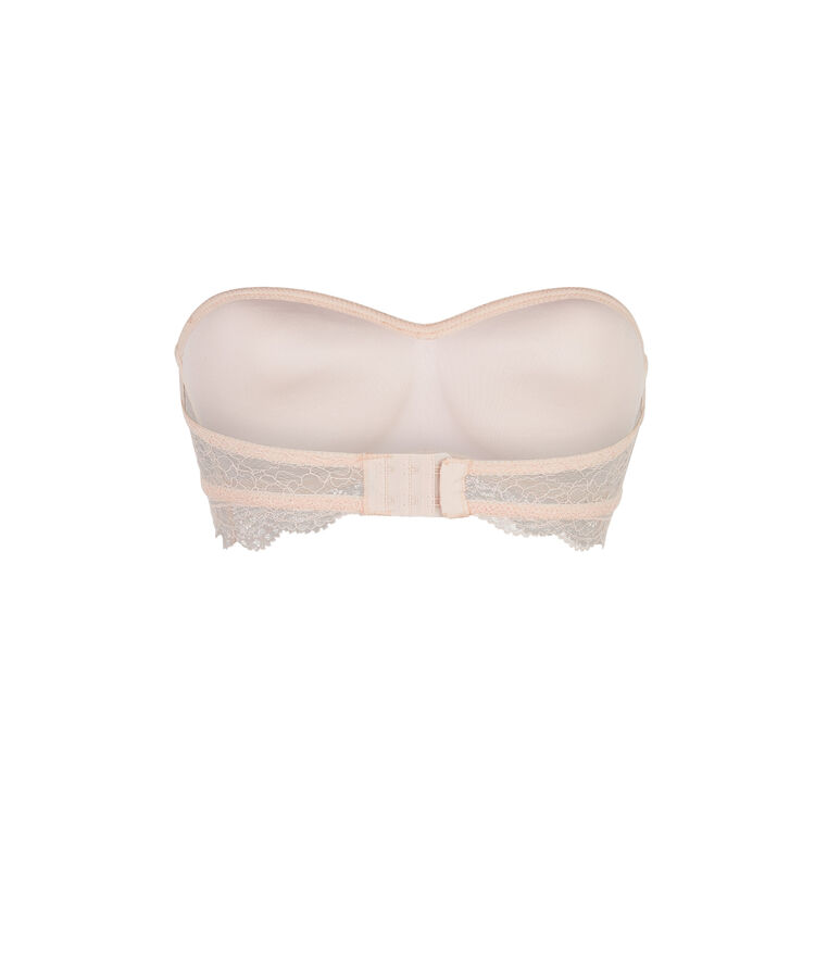 Everydayiz vanilla bandeau bra pink.