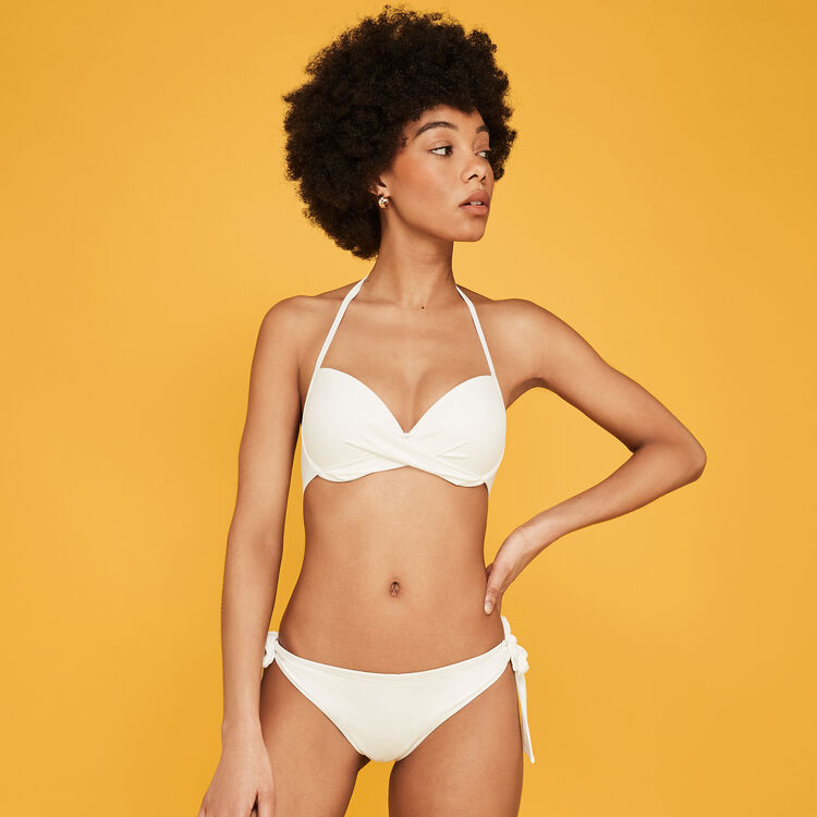 Twistiz white push-up top white.