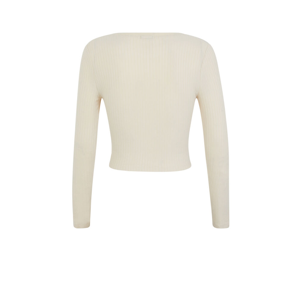 Long-sleeved top - off-white off-white.