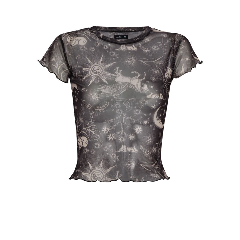 Mesh atro top - black Mesh atro top - black ;