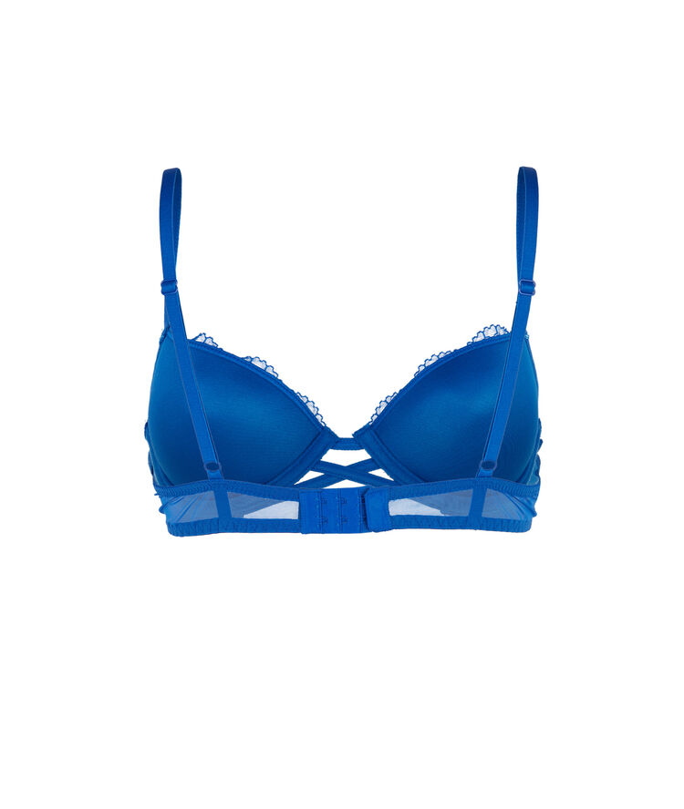 Everydayiz royal blue push-up bra blue.