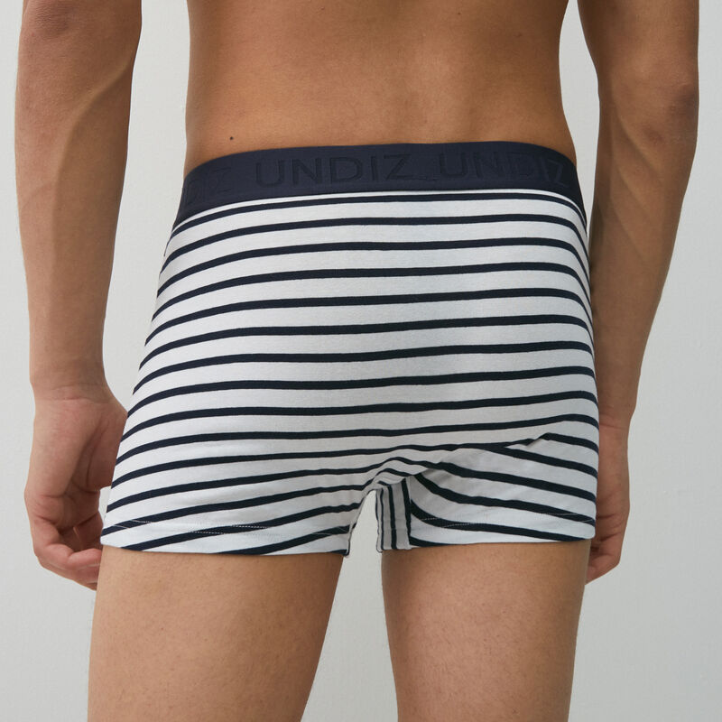 striped boxers;