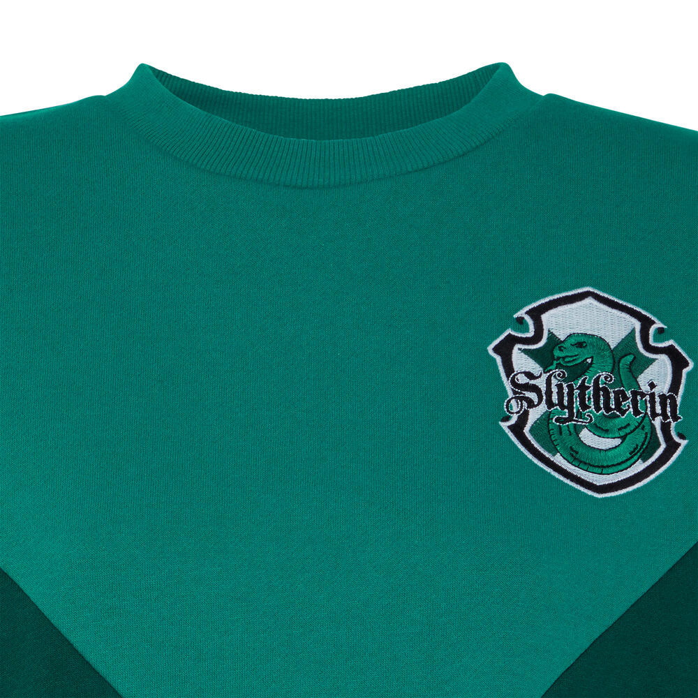 Slytherin emblem sweatshirt - green green.