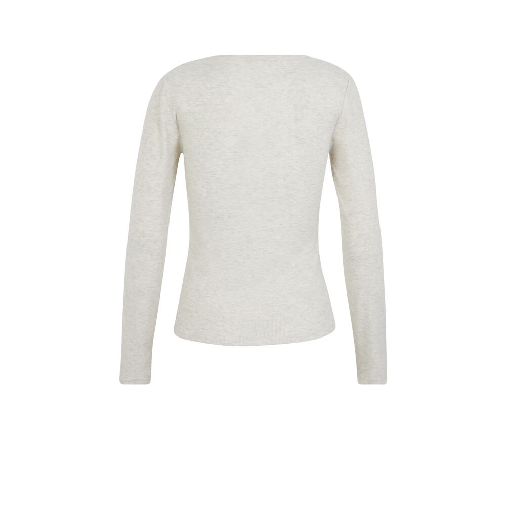 Long-sleeved top - grey grey.