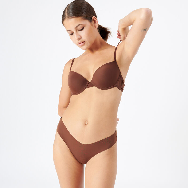 soutien-gorge ampliforme en micro - blanc soutien-gorge ampliforme en micro - blanc;