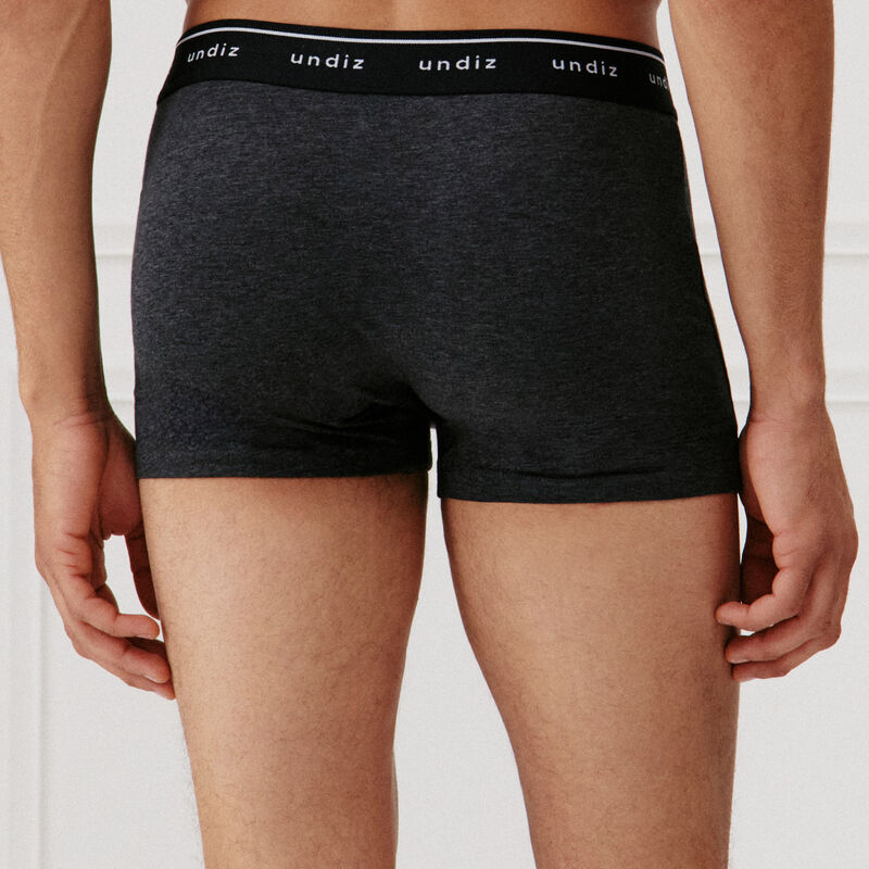 Plain cotton boxers;