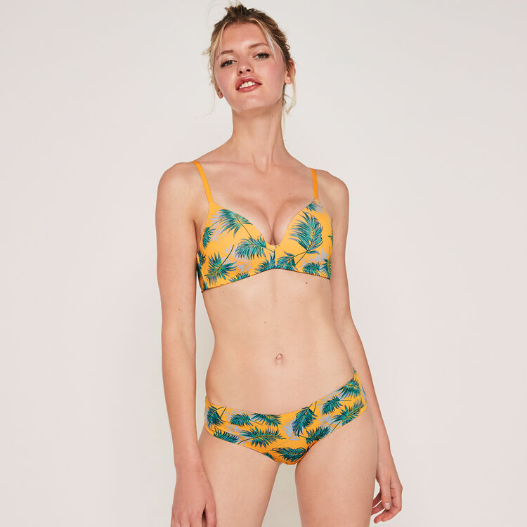 Soutien-gorge ampli imprimé micro palmiz Soutien-gorge ampli imprimé micro palmiz;