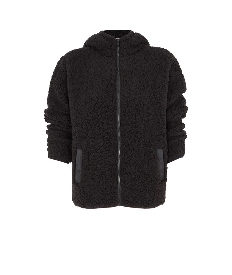 Sherpoliz zip fleece black.