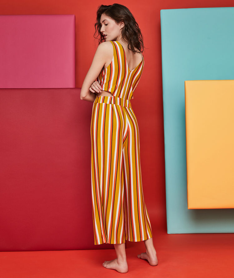 Raycroiseriz ochre jumpsuit yellow.