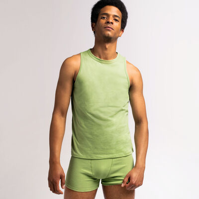 unisex jersey vest - green;