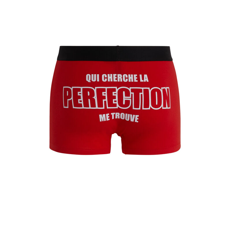 Uzpatchiz cotton boxers with slogan Uzpatchiz cotton boxers with slogan;