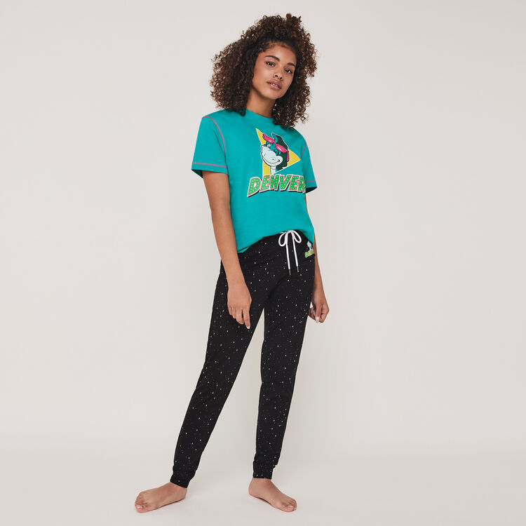 Denveriz Denver print top with short sleeves Denveriz Denver print top with short sleeves;