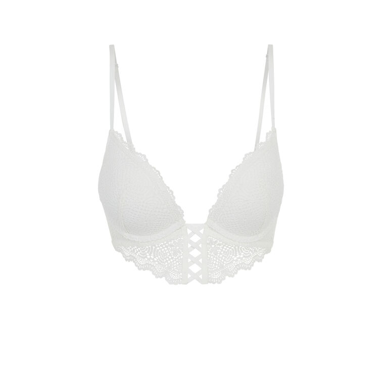 Soutien-gorge push blanc mahaliz white.