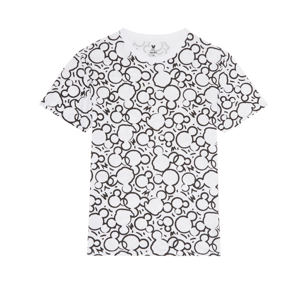 T-shirt with mickey mouse pattern - white white.
