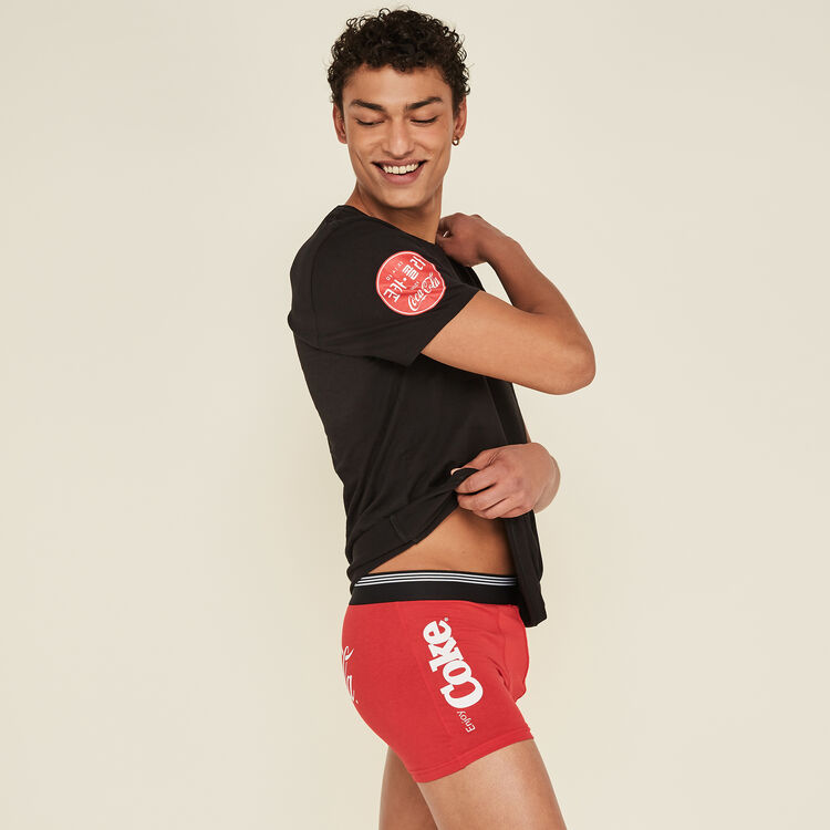 Cokikie red boxers red.