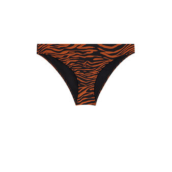 Afrozebriz brown bikini briefs brown.