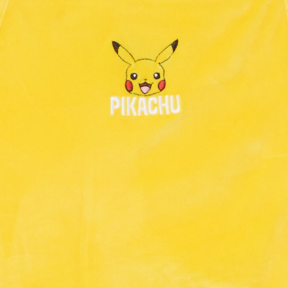 Spaghetti strap pikachu crop top - yellow yellow.