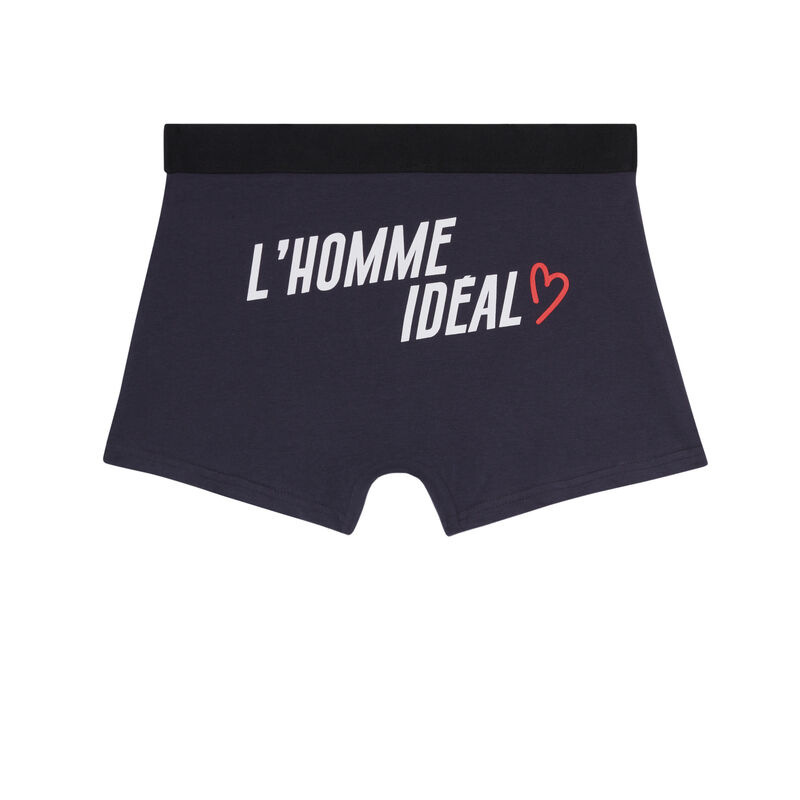 Homidealiz cotton boxers with slogan Homidealiz cotton boxers with slogan;