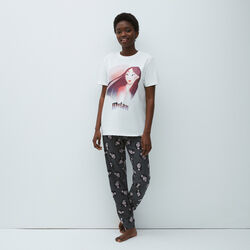 tee-shirt imprimé mulan;