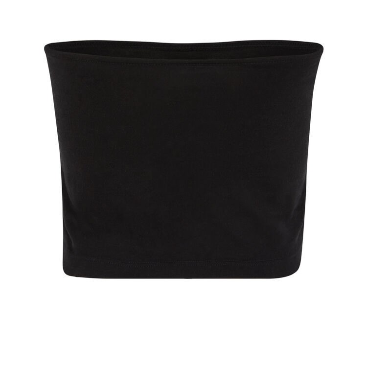 Czarny top bandeau croversiz Czarny top bandeau croversiz;