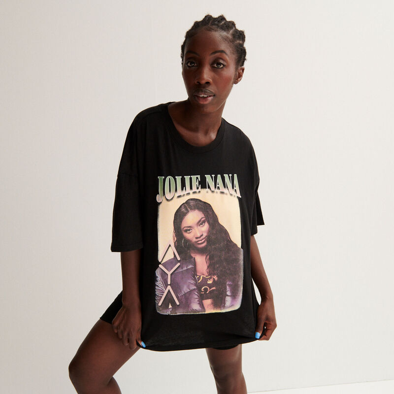 Aya x undiz oversize top - black Aya x undiz oversize top - black;