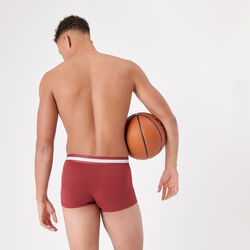boxer uni en coton;