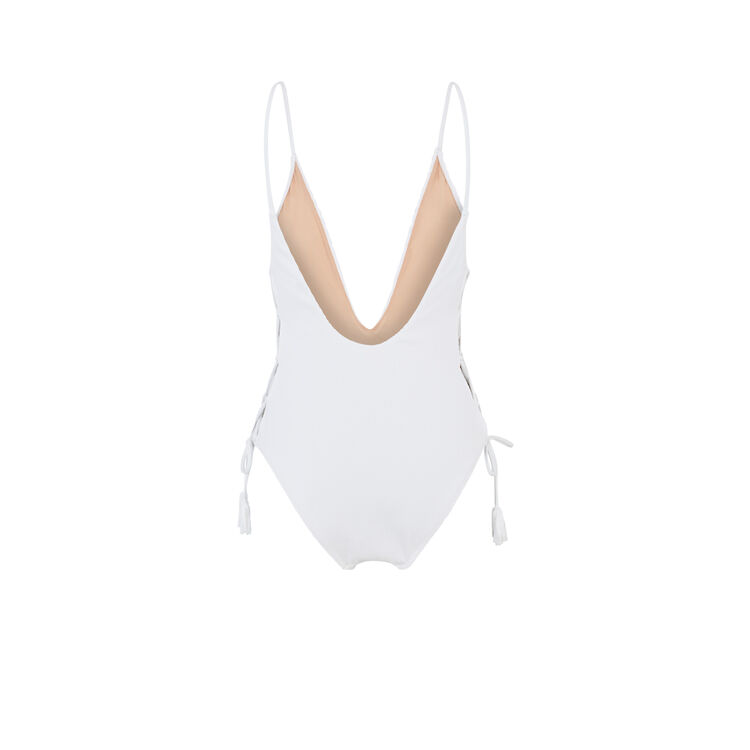 Naufragiz white one-piece swimsuit Naufragiz white one-piece swimsuit;
