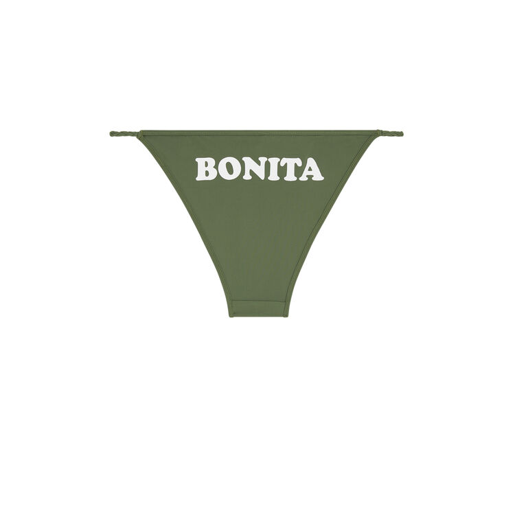 Cheekiniz khaki bikini briefs Cheekiniz khaki bikini briefs;