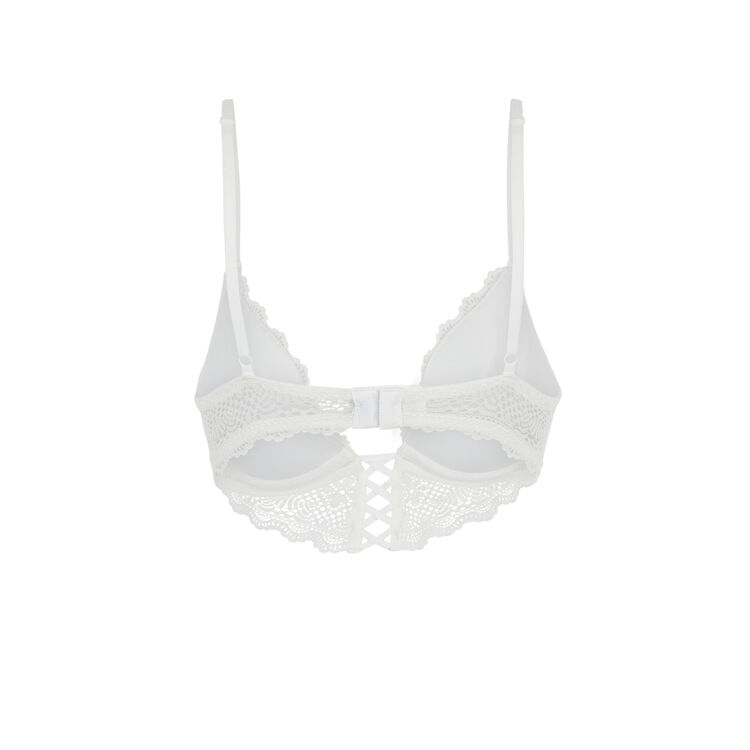 Soutien-gorge push blanc mahaliz white.