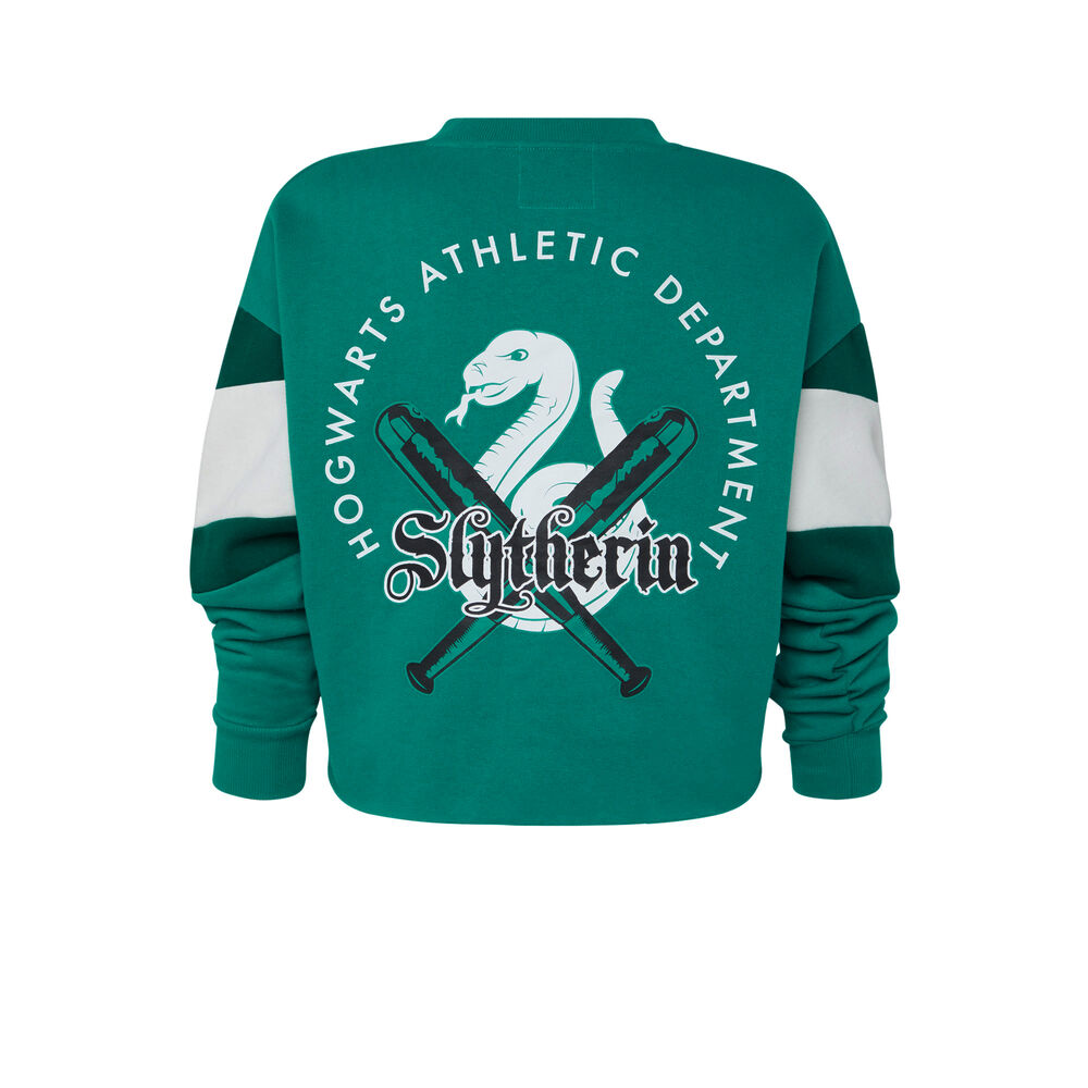 Slytherin emblem sweatshirt - green green.
