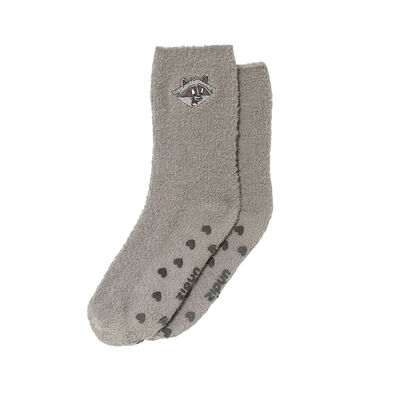 chaussettes meeko - gris foncé;